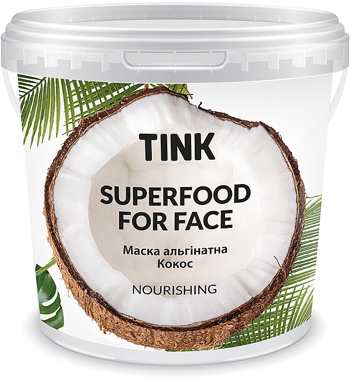 Pflegende Gesichtsmaske mit Kokos - Tink SuperFood For Face Nourishing Alginate Mask — Bild N1