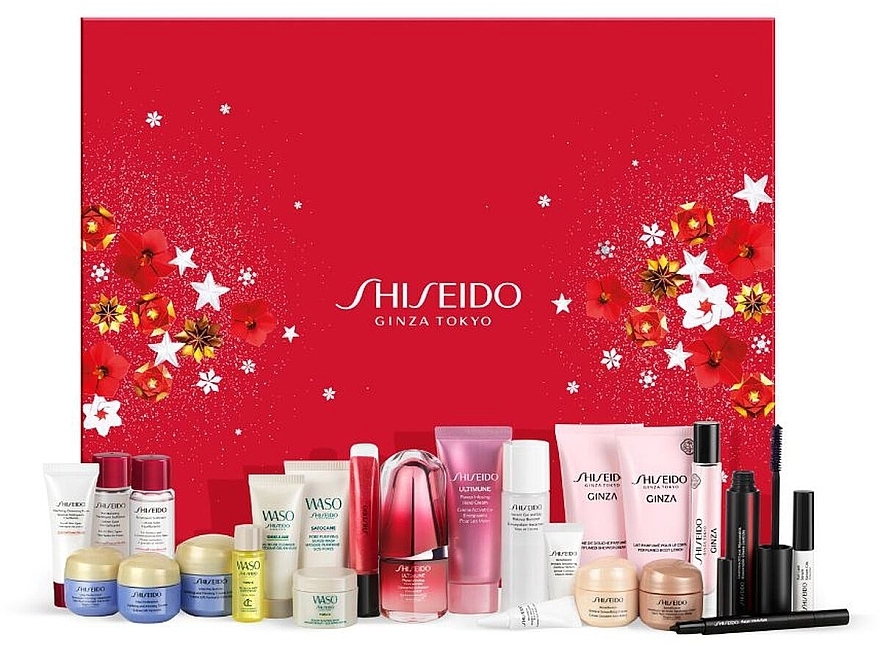 Adventskalender-Set 24 St. - Shiseido Advent Calendar Box — Bild N1