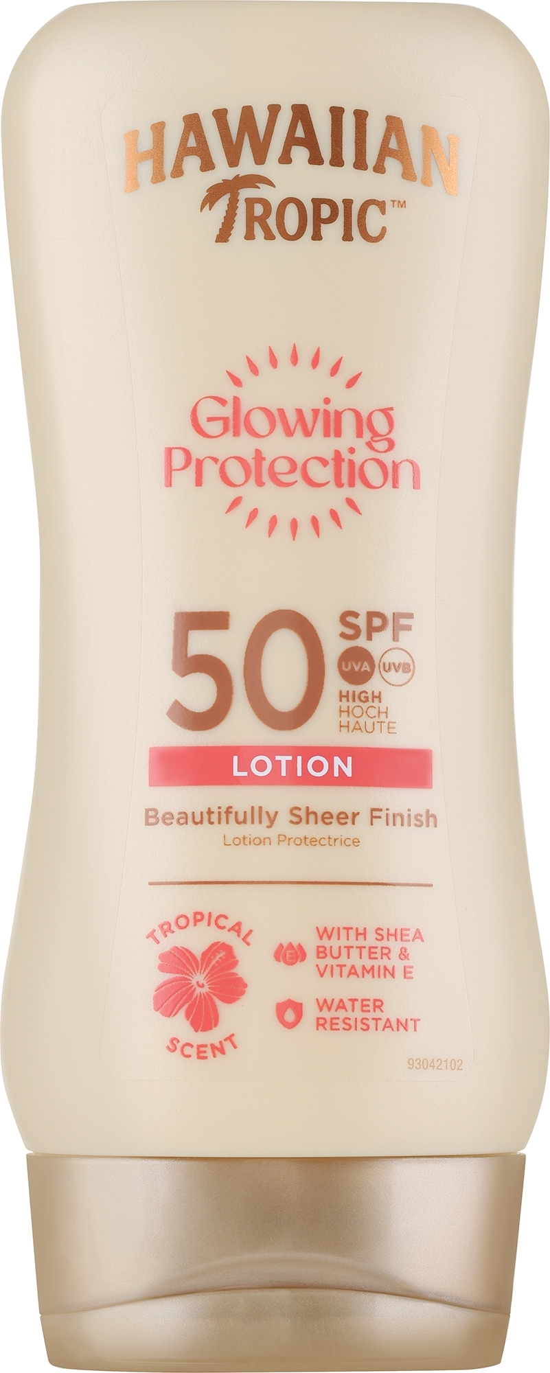 Sonnenschutzlotion für den Körper SPF 50+ - Hawaiian Tropic Satin Protection SPF 50+ — Bild 180 ml