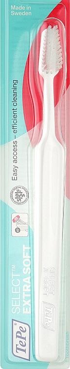 Zahnbürste Select Compact Extra Soft sehr weich weiß - TePe Toothbrush — Bild N1