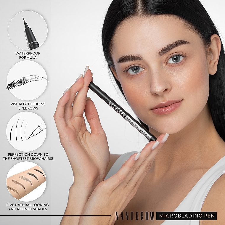 Augenbrauenstift - Nanobrow Microblading Pen — Bild N4