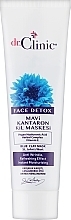 Düfte, Parfümerie und Kosmetik Gesichtsmaske aus Tonerde mit Kornblumenextrakt - Dr. Clinic Blue Clay Mask