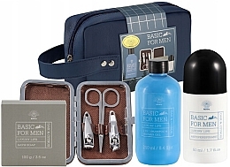 Körperpflegeset - Aurora Basic For Men (Duschgel 250ml + Deodorant 50ml + Seife 100g + Maniküre-Set) — Bild N2