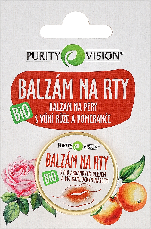 Lippenbalsam - Purity Vision Bio Lip Balm — Bild N1