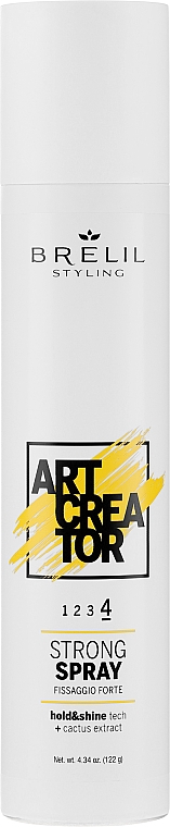 Haarspray mit Kaktusextrakt Starker Halt - Brelil Art Creator Strong Spray — Bild N1