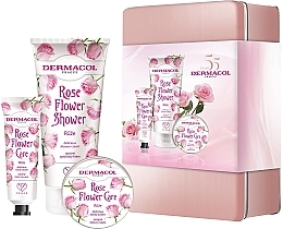 Körperpflegeset - Dermacol Rose Flower (Handcreme 30ml + Duschcreme 200ml + Körperbutter 75ml) — Bild N1