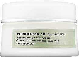 Nachtcreme für Problemhaut gegen Akne - Beauty Spa The Specialist Puriderma 18 For Oily Skin — Bild N1