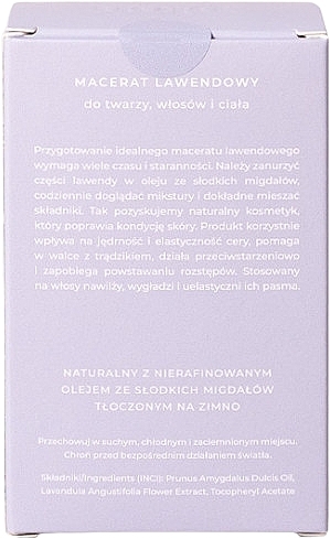 Lavendelmazerat für Gesicht, Körper und Haare - Plon Lavender Macerate — Bild N4
