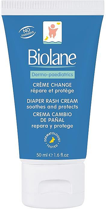 Beruhigende und schützende Creme gegen Windelausschlag - Biolane Baby Diaper Rash Cream — Bild N1