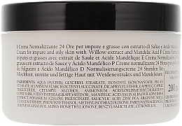 Normalisierende Gesichtscreme mit Mandelsäure und Weidenextrakt - Byothea Normalizing Cream 24 Hours For Oily Skin — Bild N5