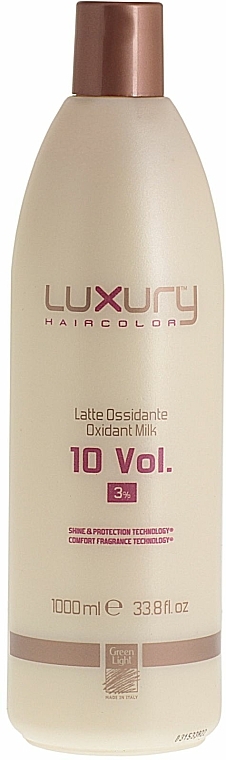 Milchiges Oxidationsmittel - Green Light Luxury Haircolor Oxidant Milk 3% 10 vol. — Bild N1