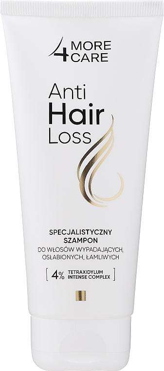 Shampoo für geschwächtes, sprödes und ausfallendes Haar - More4Care Anti Hair Loss — Bild N2
