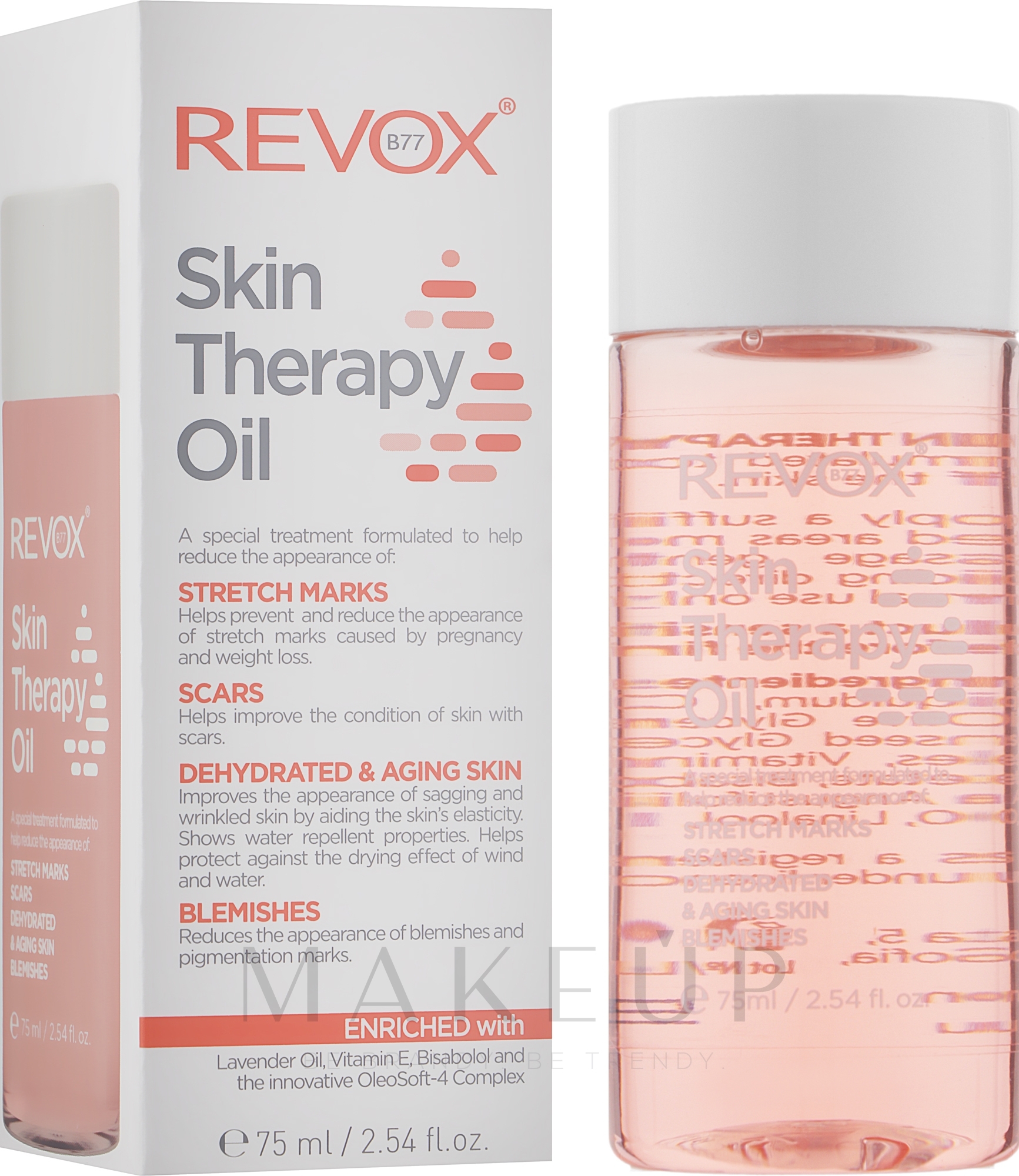 Multifunktions-Körperöl gegen Dehnungsstreifen - Revox Skin Therapy Oil — Bild 75 ml