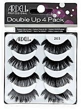 Set Künstliche Wimpern - Ardell Double Up 4 Pack 203 Lashes 8 St. — Bild N1