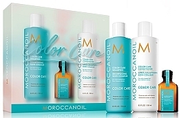 MoroccanOil Color Care Spring Kit (Haarshampoo 250ml + Conditioner 250ml + Haarbehandlung 25ml + Körperlotion 10ml) - Set — Bild N1