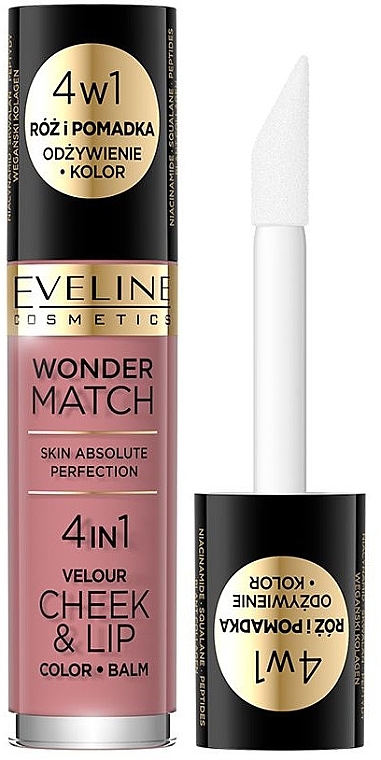 Tönung für Lippen und Wangen - Eveline Cosmetics Wonder Match — Bild N1