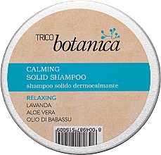 Düfte, Parfümerie und Kosmetik Entspannendes festes Haarshampoo mit Aloe Vera, Lavendel und Babassuöl - Trico Botanica Calming Solid Shampoo Relaxing