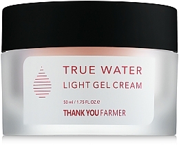 Leichte feuchtigkeitsspendende Gel-Creme für das Gesicht - Thank You Farmer True Water Light Gel Cream — Bild N2
