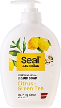 Düfte, Parfümerie und Kosmetik Flüssigseife Zitrone & Grüner Tee - Seal Cosmetics Liquid Soap