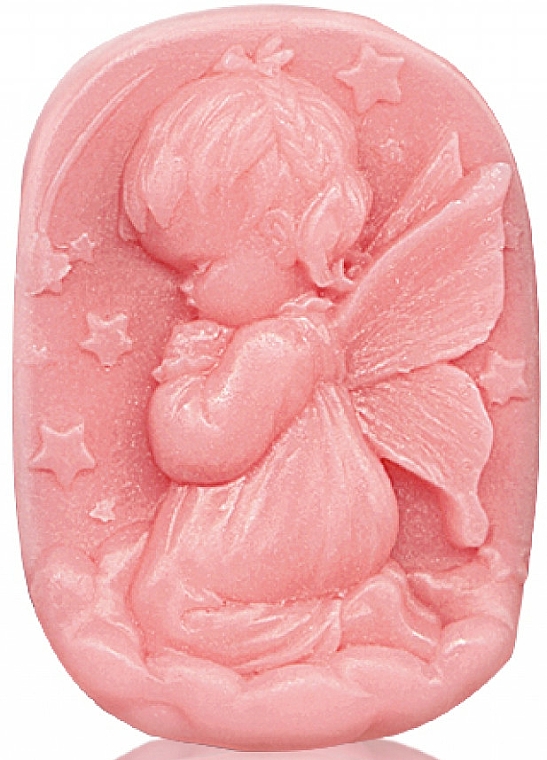 Glycerinseife Kindliche Zartlichkeit-Kinderumarmung - Bulgarian Rose Glycerin Fragrant Soap Pink Angel — Bild N1