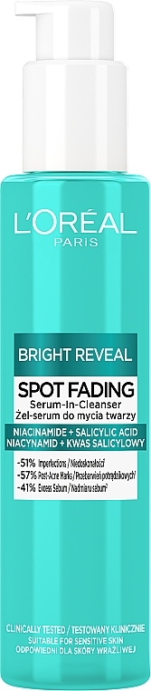 Waschgel-Serum - LOreal Paris Bright Reveal Spot Fading — Bild N1