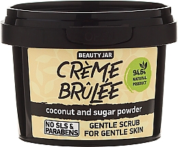 Sanftes Gesichtspeeling mit Kokosnuss und Puderzucker - Beauty Jar Gentle Scrub For Gentle Skin — Foto N2
