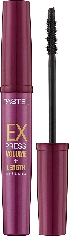 Mascara für super Volumen und lange Wimpern - Unice Pastel Express Volume Length Mascara — Bild N1