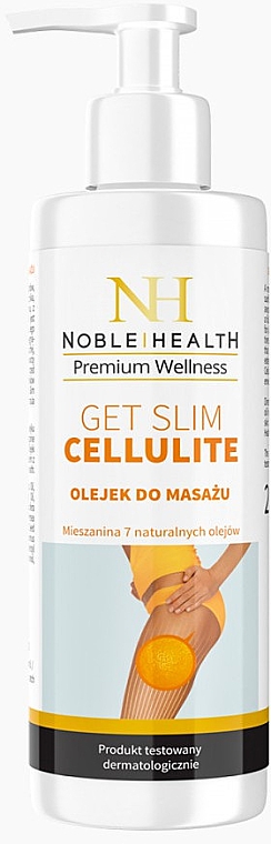 Massageöl gegen Cellulite - Noble Health Get Slim Cellulite Massage Oil — Bild N1