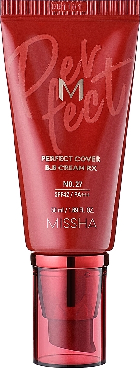 BB Gesichtscreme SPF 42 - Missha M Perfect Cover BB Cream RX SPF42 — Bild N1