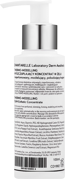 Gel-Konzentrat für den Körper - Chantarelle Thermo-Modelling Slim-Esthetic Concentrate — Bild N2