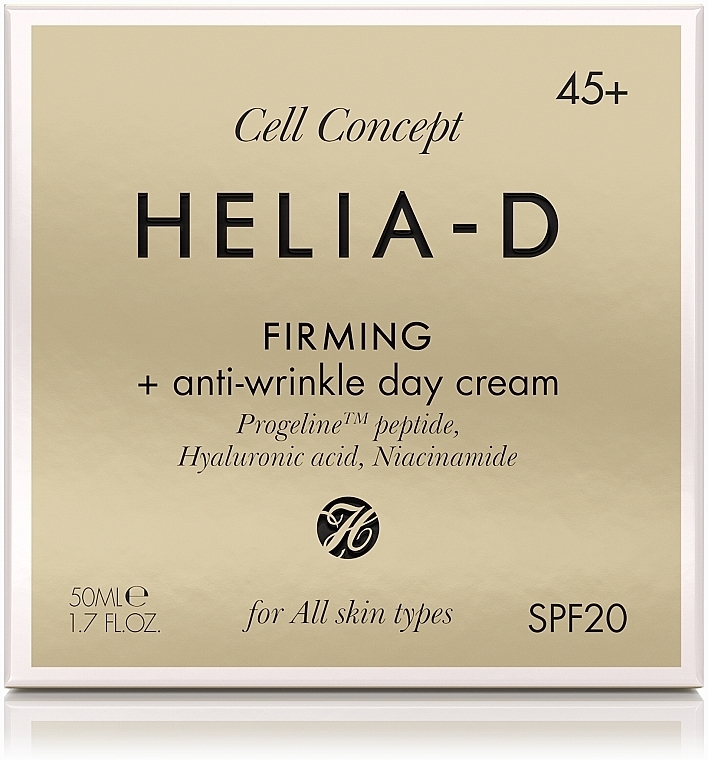 Anti-Falten Tagescreme für das Gesicht 45+ - Helia-D Cell Concept Cream — Bild N6