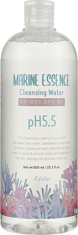 Mizellenwasser - Esfolio Ph5.5 Marine Essence Cleansing Water — Bild N1