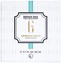 Nährende und revitalisierende Nachtcreme für das Gesicht - Gemma's Dream Repair DNA Stem Cells Cream — Bild N3