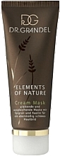 Düfte, Parfümerie und Kosmetik Glättende Creme-Maske für das Gesicht - Dr. Grandel Elements of Nature Cream Mask