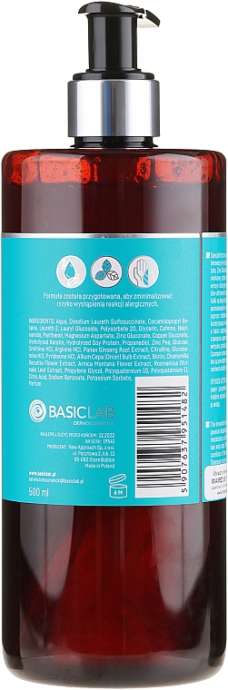 Shampoo gegen Haarausfall - BasicLab Dermocosmetics Capillus Anti Hair Loss Stimulating Shampoo — Foto N5