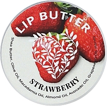 Düfte, Parfümerie und Kosmetik Lippenbutter Erdbeere - Soap&Friends Lip Balm