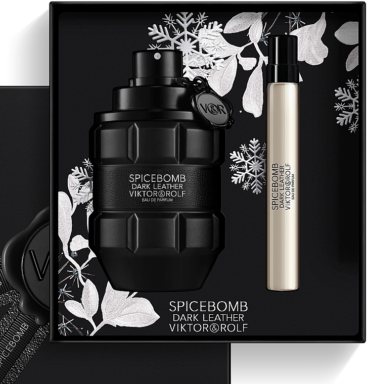 Viktor & Rolf Spicebomb Dark Leather  - Duftset (Eau de Parfum 90ml + Eau de Parfum 10ml)  — Bild N2