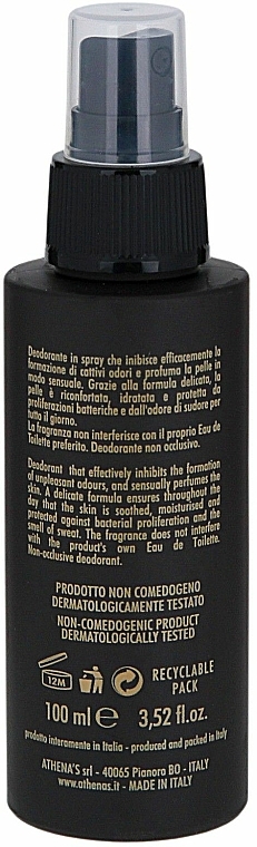 Deodorant mit Ginkgo-Biloba-Extrakt - Athena's Erboristica Uomo Deodorant Spray — Bild N3