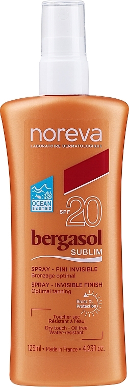 Sonnenschutzöl für den Körper SPF 20 - Noreva Laboratoires Bergasol Sublim Satiny Sun Oil SPF20 — Bild N1