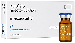 Mesococktail Botulinum-Peptid - Mesoestetic C.prof 213 Mesotox Solution — Bild N2
