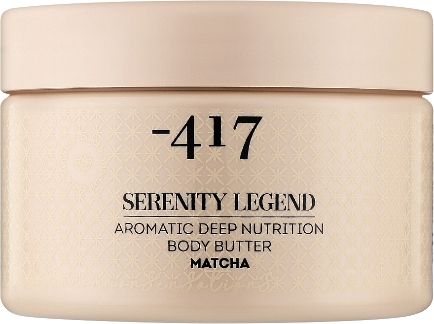 Creme-Butter für den Körper mit Matcha - -417 Serenity Legend Aromatic Deep Nutrition Body Butter Matcha — Bild N1