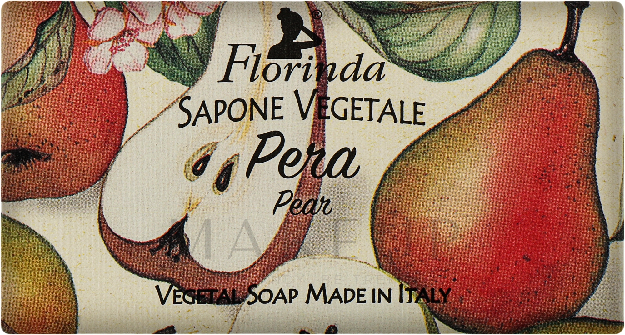 Naturseife Birne - Florinda Pear Natural Soap — Bild 100 g