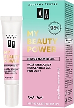 Düfte, Parfümerie und Kosmetik Konzentrat-Gel für die Augen mit Niacinamid - AA My Beauty Power Niacynamid 2%