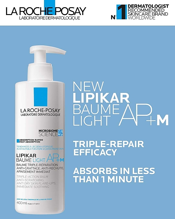 Balsam für Gesicht und Körper - La Roche-Posay Lipikar AP+ Light — Bild N8