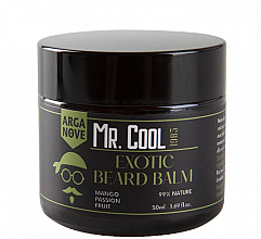 Düfte, Parfümerie und Kosmetik Bartbalsam mit Mango und Passionsfrucht - Arganove Mr. Cool Beard Balm