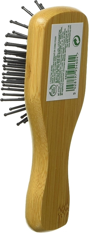 Mini-Haarbürste aus Bambus - The Body Shop Mini Bamboo Paddle Hairbrush — Bild N5
