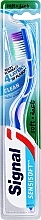 Zahnbürste weich blau und lila - Signal Sensisoft Clean Soft — Bild N1