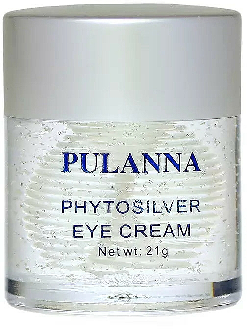 Augencreme mit Schachtelhalm-Extrakt und Nachtkerze - Pulanna Phytosilver Eye Cream — Bild N1