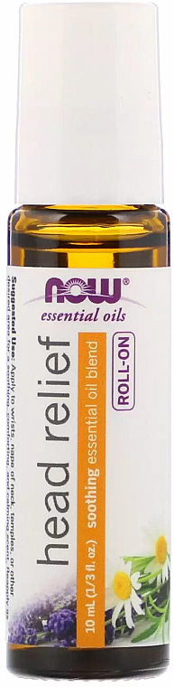 Kopfschmerzöl Roll-on - Now Foods Essential Oils Head Relief Roll-On — Bild N1