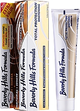 Aufhellende Zahnpasta Total Protection - Beverly Hills Formula Natural White Total Protection — Foto N1